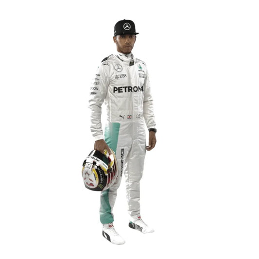 2016 Lewis Hamilton PETRONAS Mercedes F1 Race Suit - F1 Vintage Racewear
