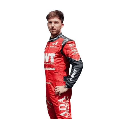 2024 New Pierre Gasly bwt Race Suit - F1 Vintage Racewear