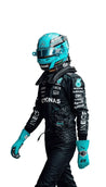 2024 George Russell Mercedes AMG F1 Race Suit - F1 Vintage Racewear