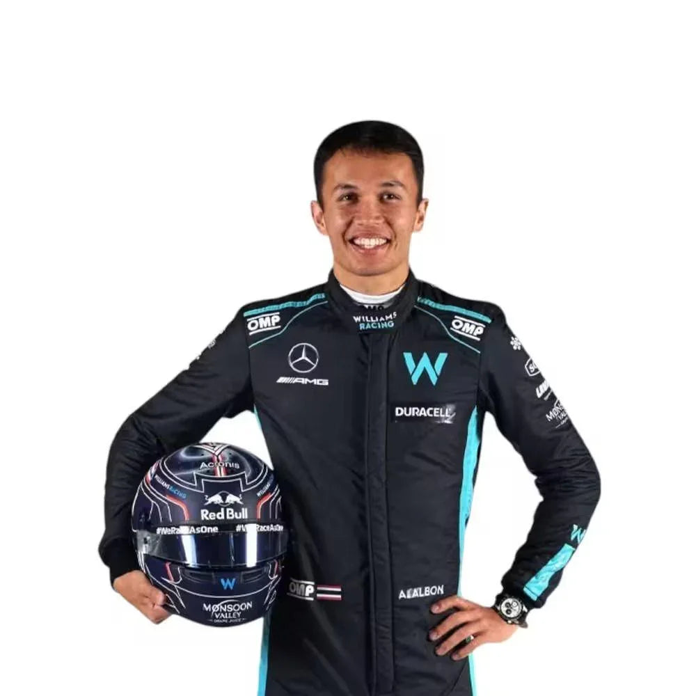 2022 New Alexander Albon Williams F1 Race Suit - F1 Vintage Racewear