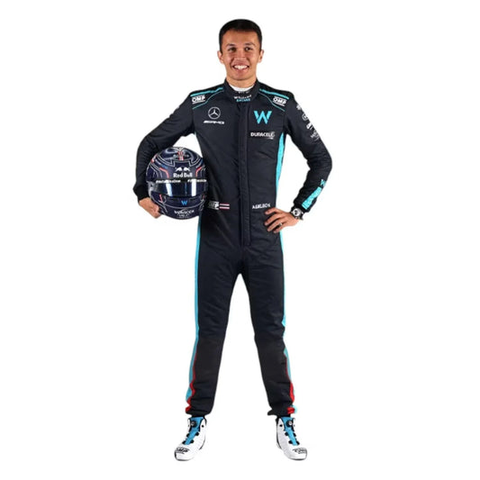 2022 New Alexander Albon Williams F1 Race Suit - F1 Vintage Racewear