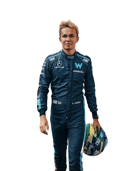 2022 New Alexander Albon Williams F1 Race Suit - F1 Vintage Racewear