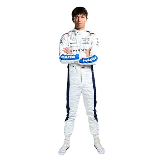 2024 New Alexander Albon Williams F1 Race Suit - F1 Vintage Racewear