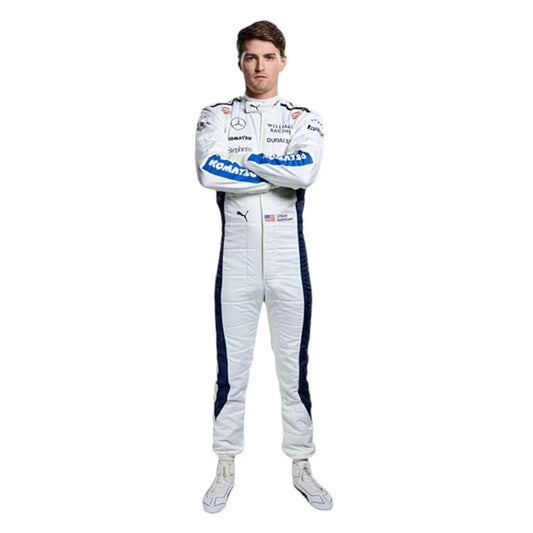 2024 Logan Sargeant Williams F1 Race Suit - F1 Vintage Racewear