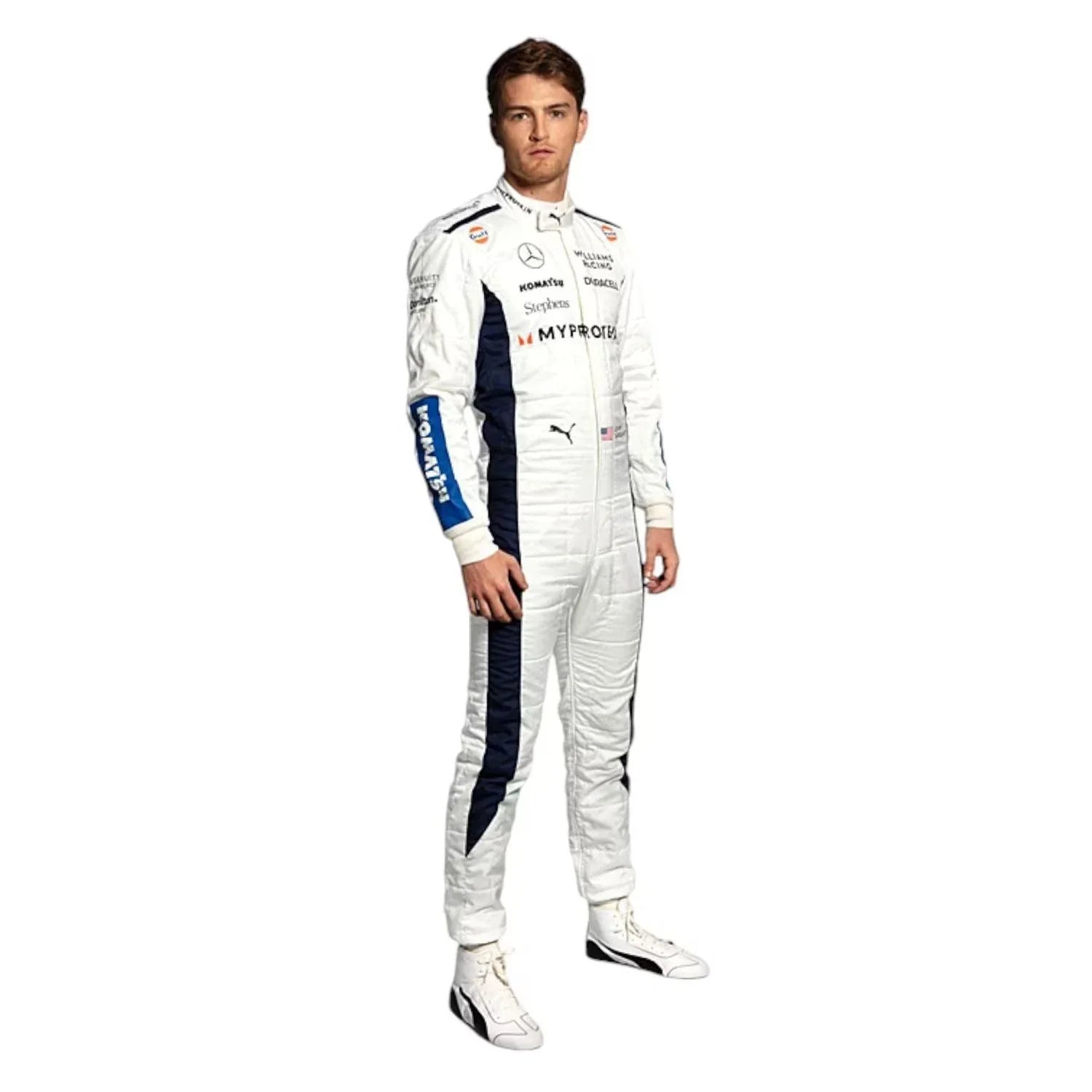 2024 Logan Sargeant Williams F1 Race Suit - F1 Vintage Racewear