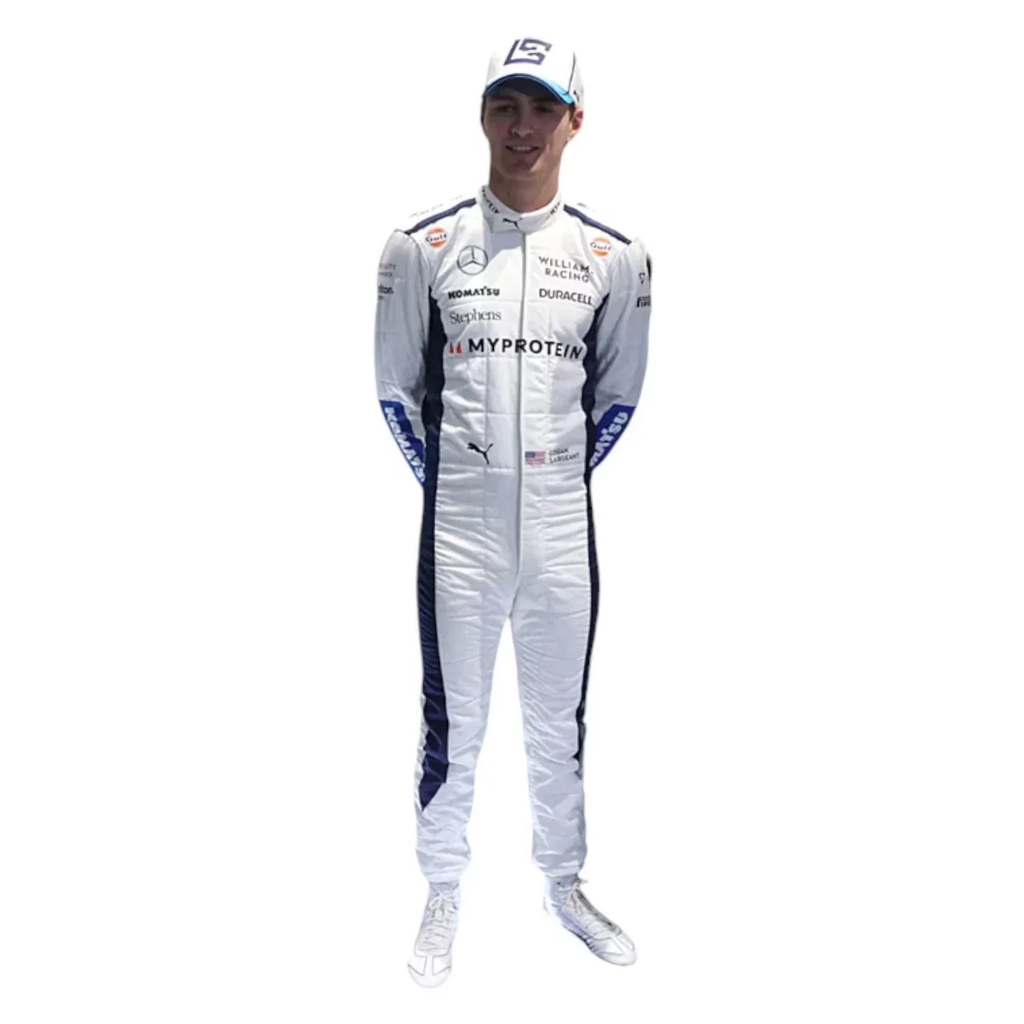 2024 Logan Sargeant Williams F1 Race Suit - F1 Vintage Racewear