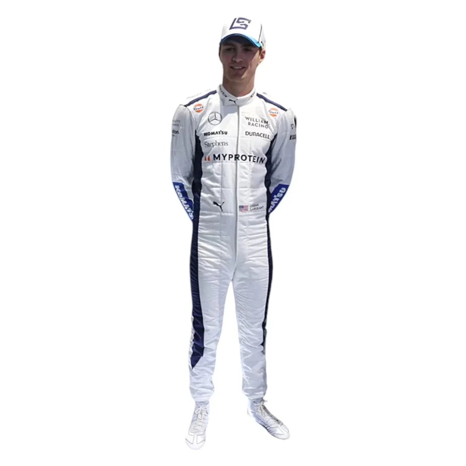 2024 Logan Sargeant Williams F1 Race Suit - F1 Vintage Racewear