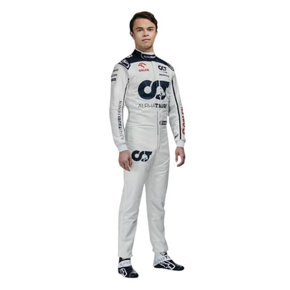 2023 Nyck De Vries Alphatauri F1 Race Suit - F1 Vintage Racewear