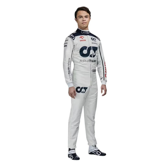 2023 Nyck De Vries Alphatauri F1 Race Suit - F1 Vintage Racewear