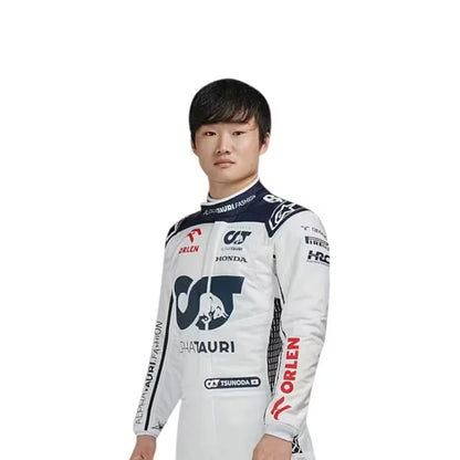2023 Yuki Tsunoda Alphatauri F1 Race Suit - F1 Vintage Racewear