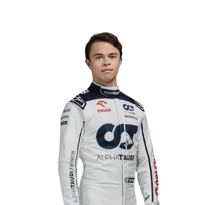 2023 Nyck De Vries Alphatauri F1 Race Suit - F1 Vintage Racewear