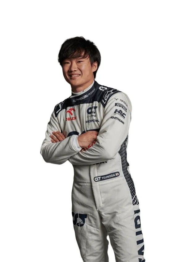 2023 Yuki Tsunoda Alphatauri F1 Race Suit - F1 Vintage Racewear