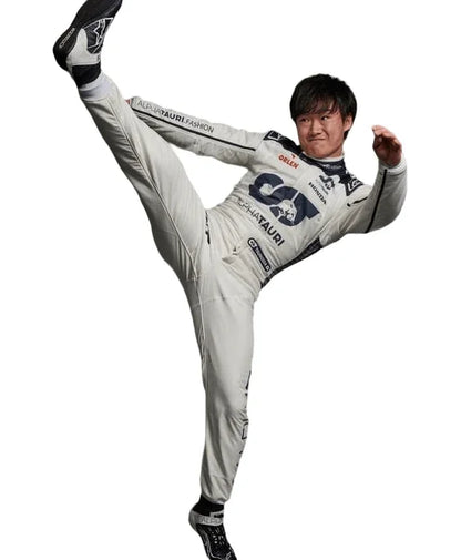 2023 Yuki Tsunoda Alphatauri F1 Race Suit - F1 Vintage Racewear