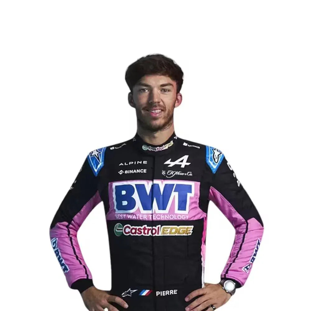 2024 BWT Pierre Gasly Alpine F1 Race Suit - F1 Vintage Racewear