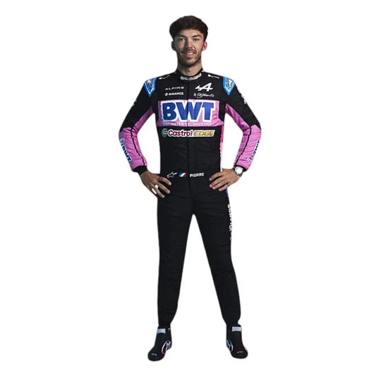 2024 BWT Pierre Gasly Alpine F1 Race Suit - F1 Vintage Racewear