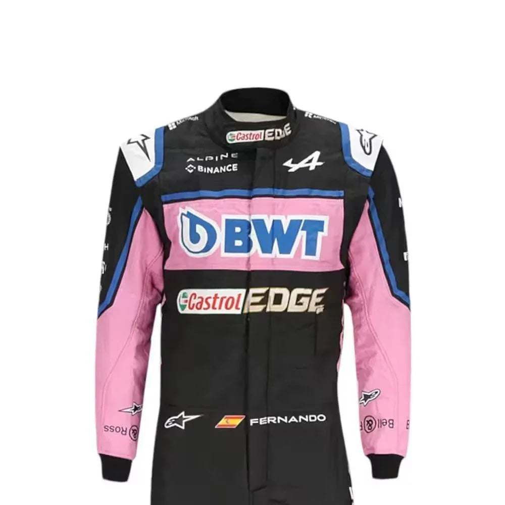 2022 Esteban Ocon British Gp F1 Race Suit - F1 Vintage Racewear