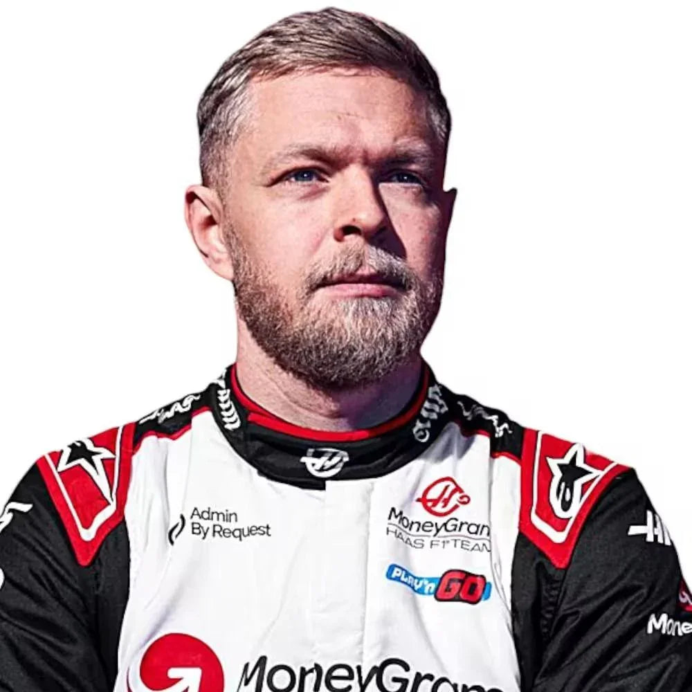 2024 Kevin Magnussen Haas F1 Race Suit - F1 Vintage Racewear