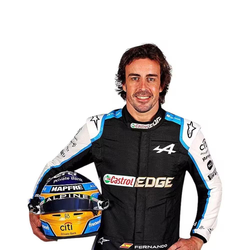 2021 Fernando Alonso Alpine F1 Race Suit - F1 Vintage Racewear