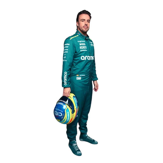 2024 Fernando Alonso Aston Martin F1 Race Suit - F1 Vintage Racewear