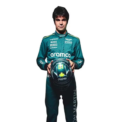2024 Lance Stroll Aston Martin F1 Race Suit - F1 Vintage Racewear