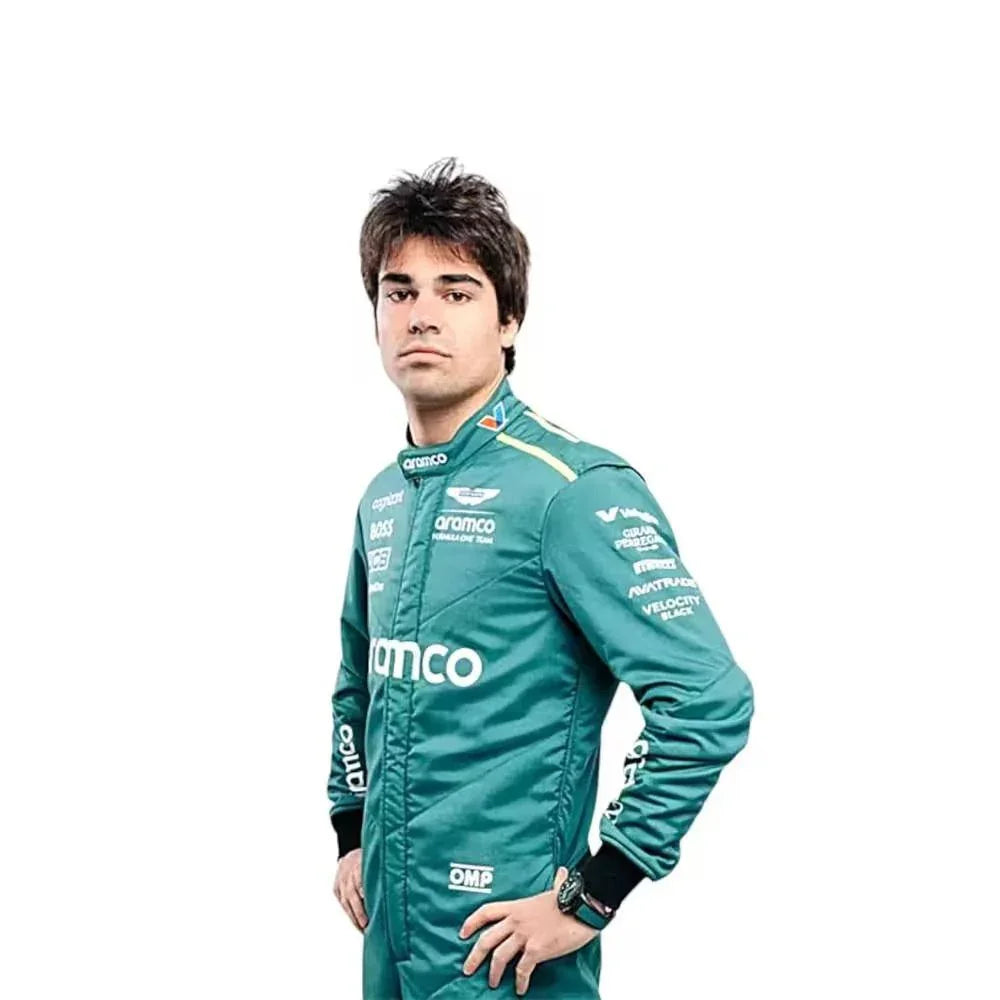 2024 Lance Stroll Aston Martin F1 Race Suit - F1 Vintage Racewear