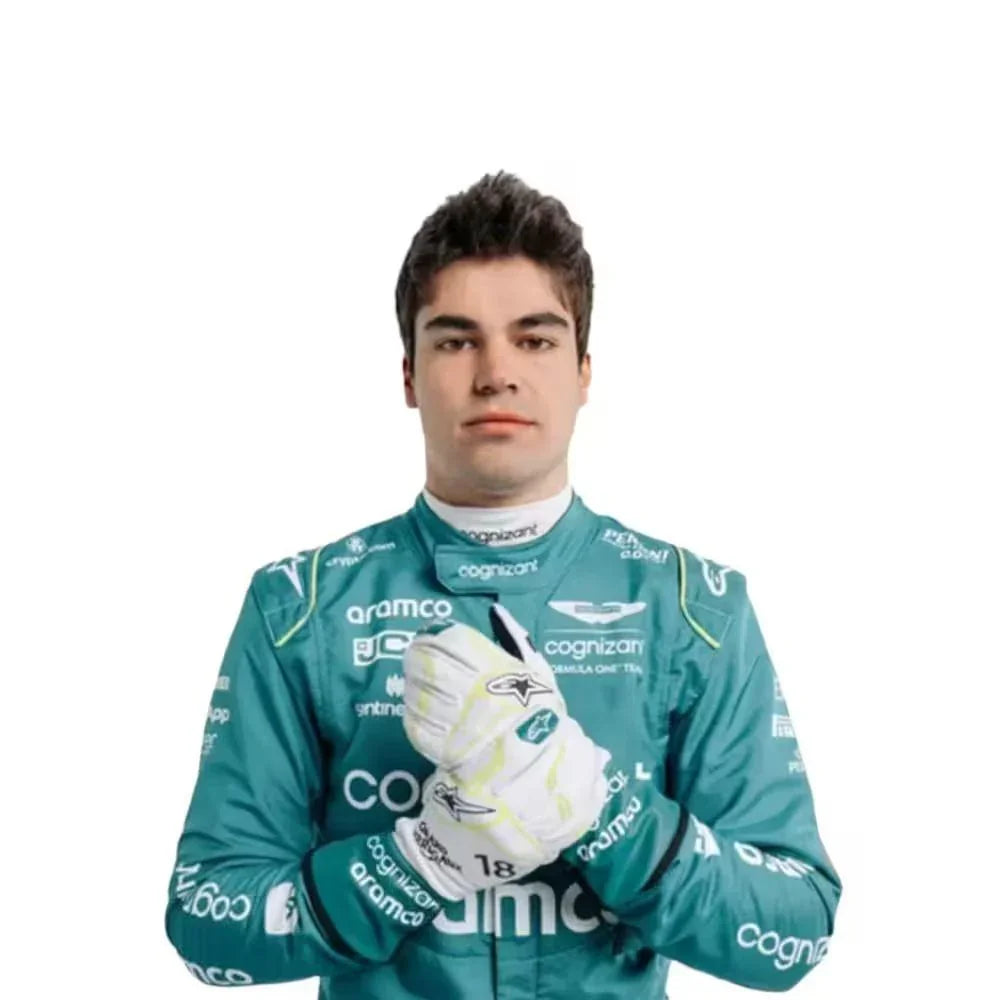 2023 Lance Stroll Aston Martin F1 Race Suit - F1 Vintage Racewear