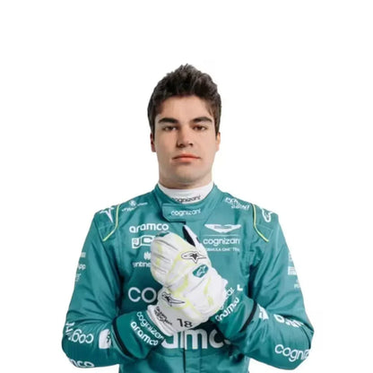 2023 Lance Stroll Aston Martin F1 Race Suit - F1 Vintage Racewear