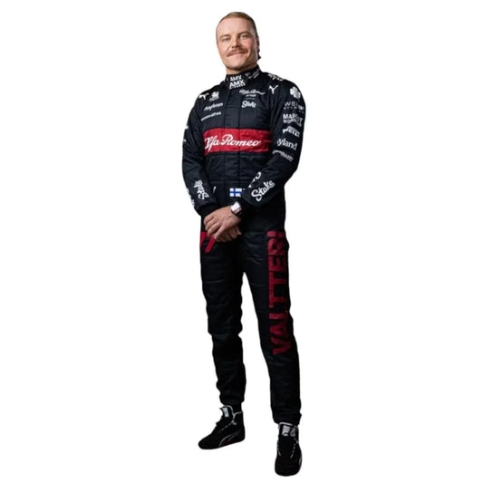 2023 Valtteri Bottas Alfa Romeo F1 Race Suit - F1 Vintage Racewear