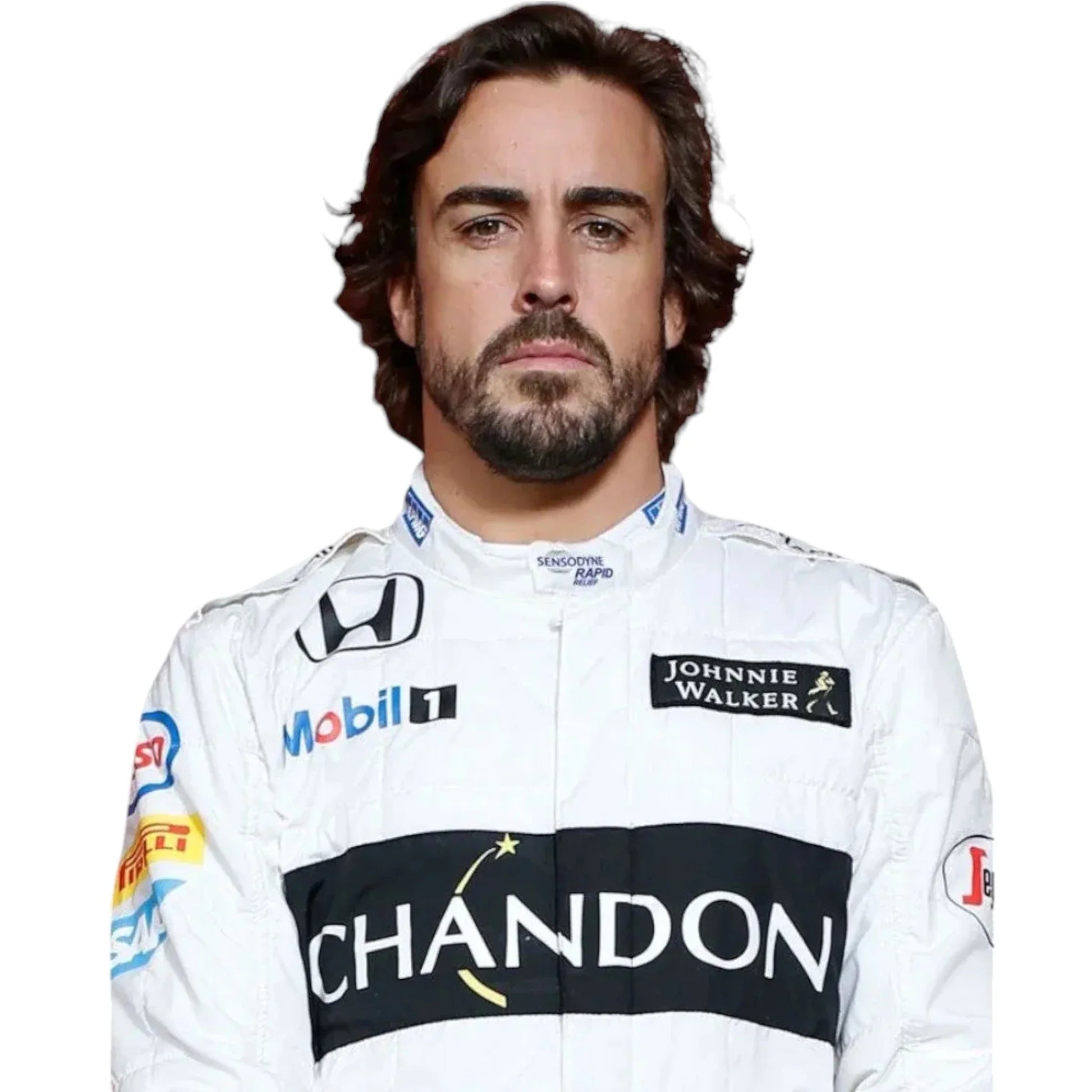 2016 Fernando Alonso Mclaren F1 Team Race Suit - F1 Vintage Racewear
