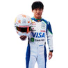 2025 Yuki Tsunoda Visa Cash App Racing Bulls F1 Race Suit - F1 Vintage Racewear