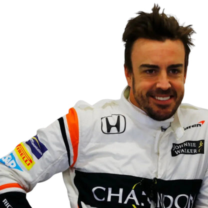 Fernando Alonso 2017 McLaren Formula One Race Suit Replica - F1 Vintage Racewear