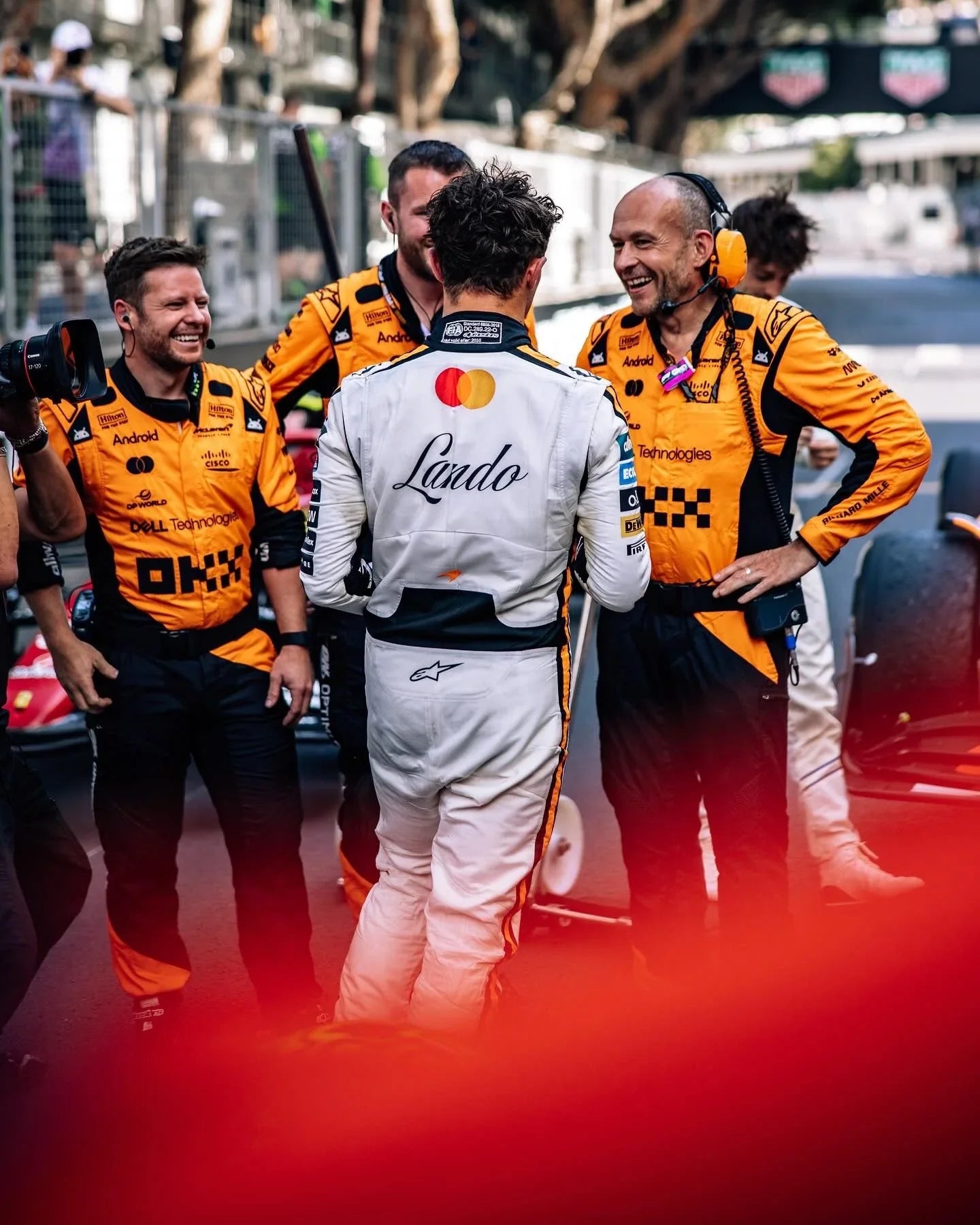 Lando Norris 2025 McLaren Formula 1 Race Suit - Monaco GP - F1 Vintage Racewear