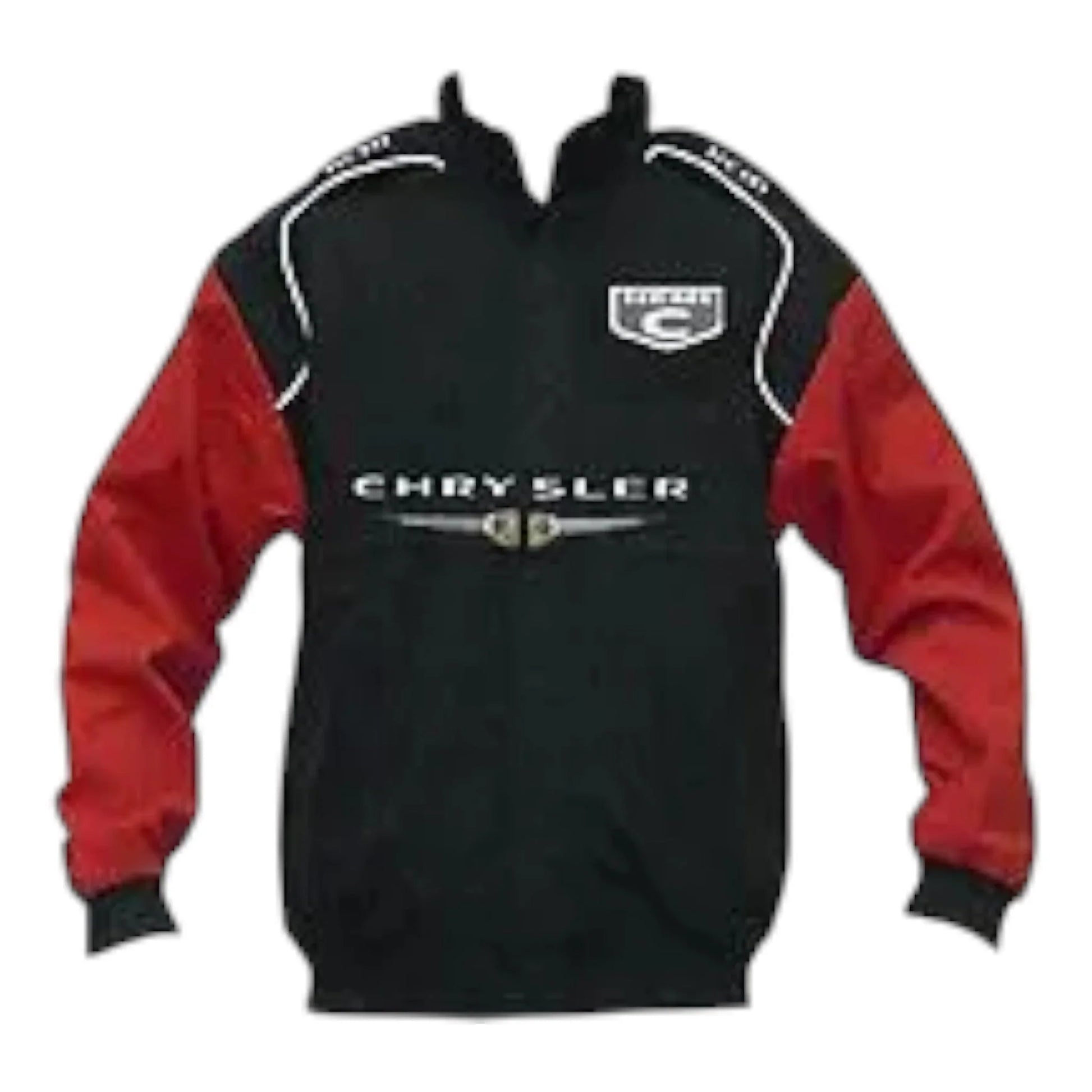 Chrysler Hemi C Logo Racing Jacket Black and Red - F1 Vintage Racewear
