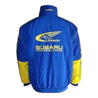 Subaru Racing Jacket Blue & Yellow - Vintage F1 Racewear
