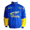 Subaru Racing Jacket Blue & Yellow - Vintage F1 Racewear