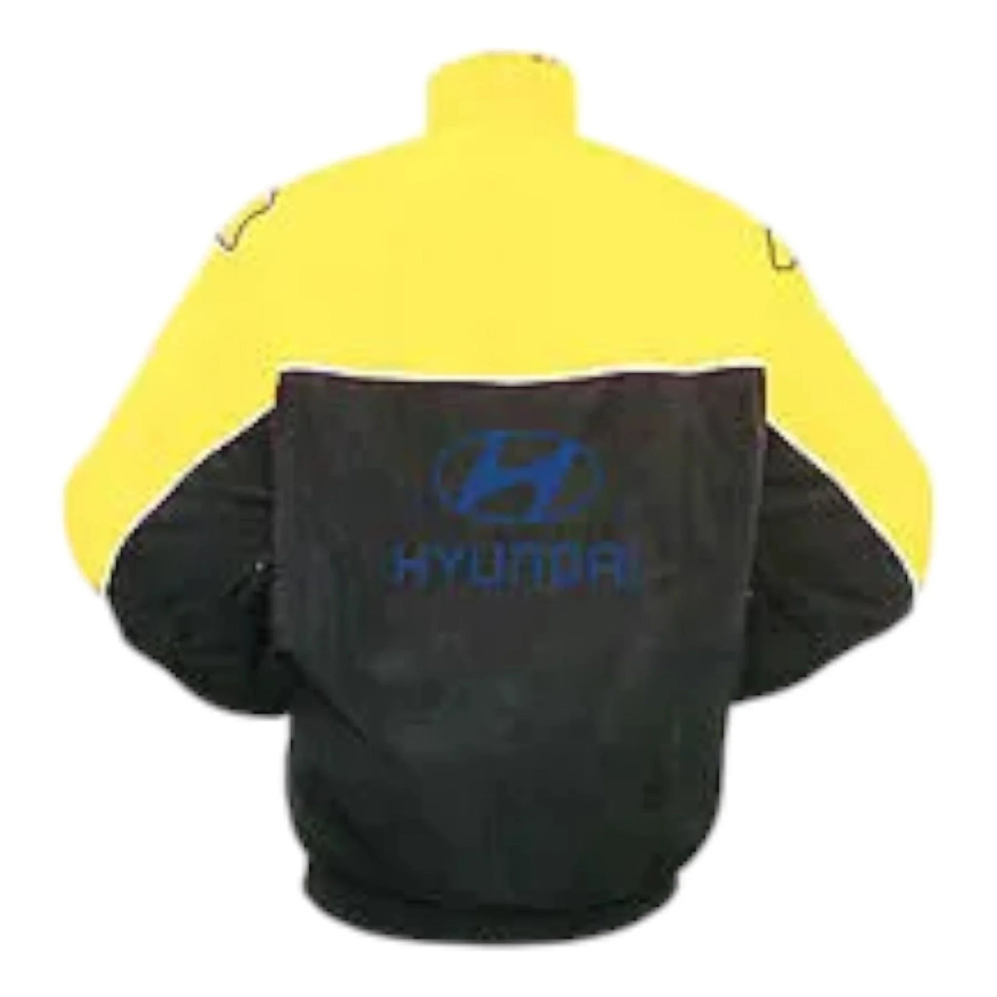 Hyundai Racing Jacket Yellow and Black - F1 Vintage Racewear