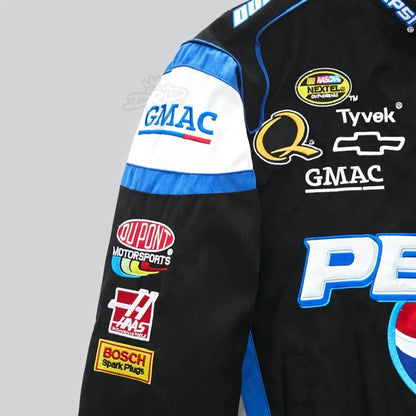 PEPSI NASCAR BLACK JACKET - F1 Vintage Racewear