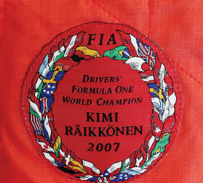 Kimi Raikkonen's 2008 Scuderia Ferrari Formula 1 Suit - F1 Vintage Racewear