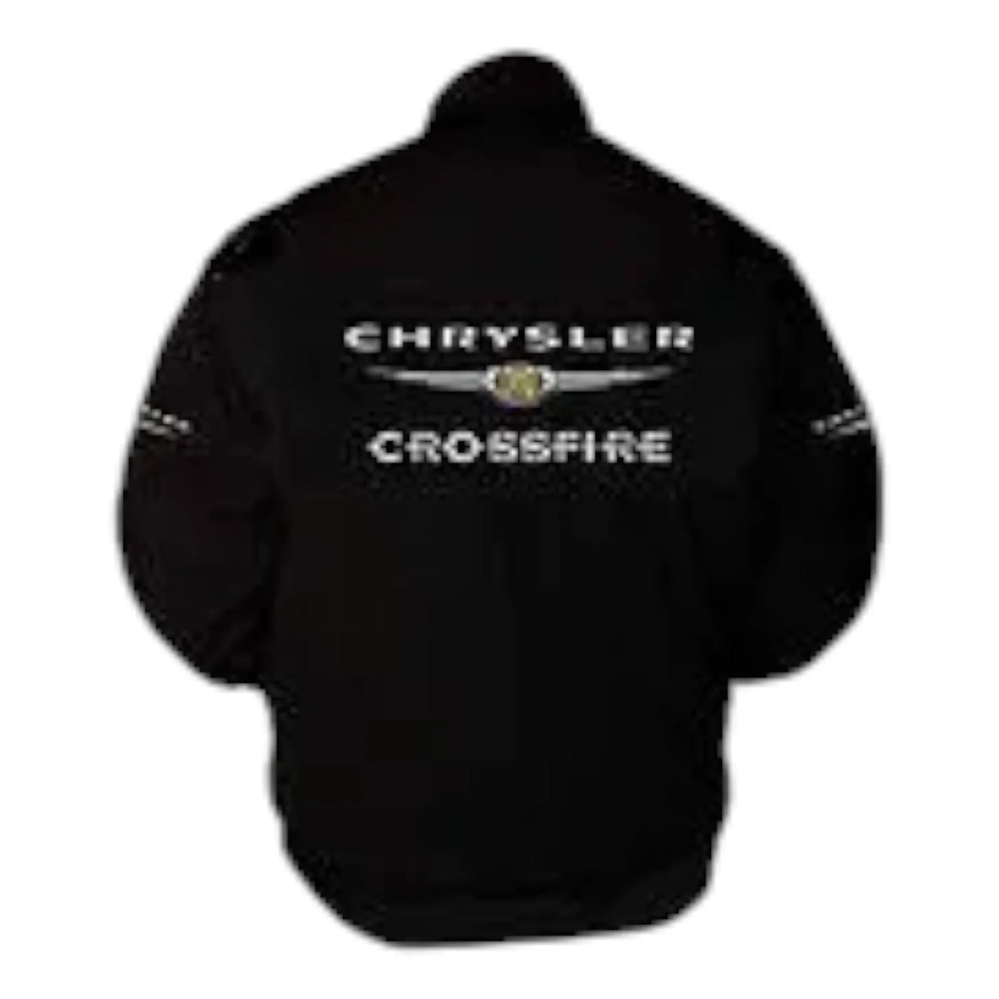 Chrysler Crossfire Racing Jacket Coat Black - F1 Vintage Racewear