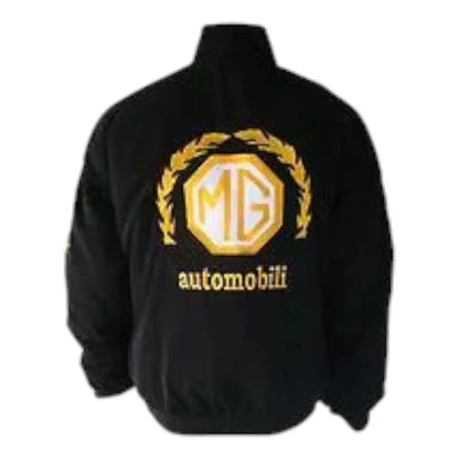MG Automobili Racing Jacket Black - F1 Vintage Racewear