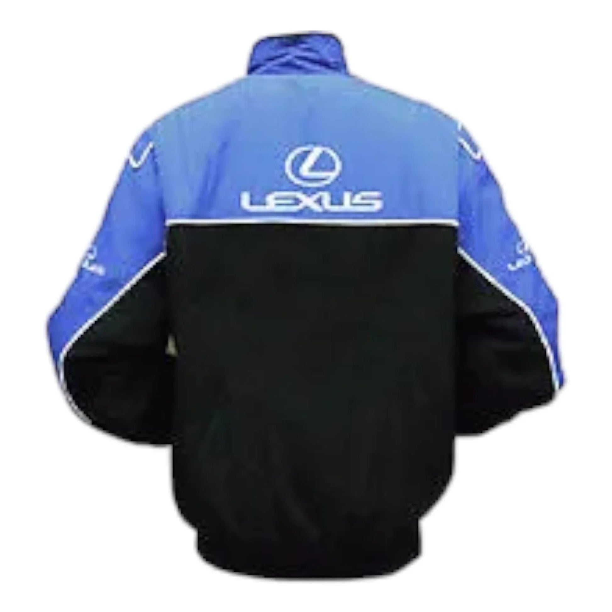 Lexus Racing Jacket Royal Blue and Black - F1 Vintage Racewear