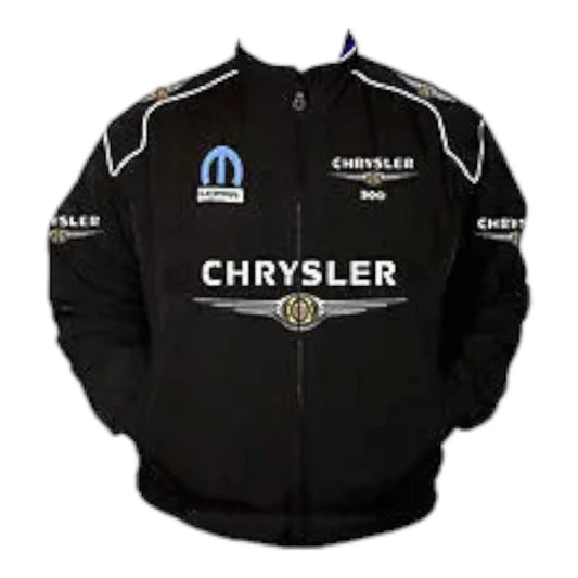 Chrysler Mopar 300 Racing Jacket Black - F1 Vintage Racewear