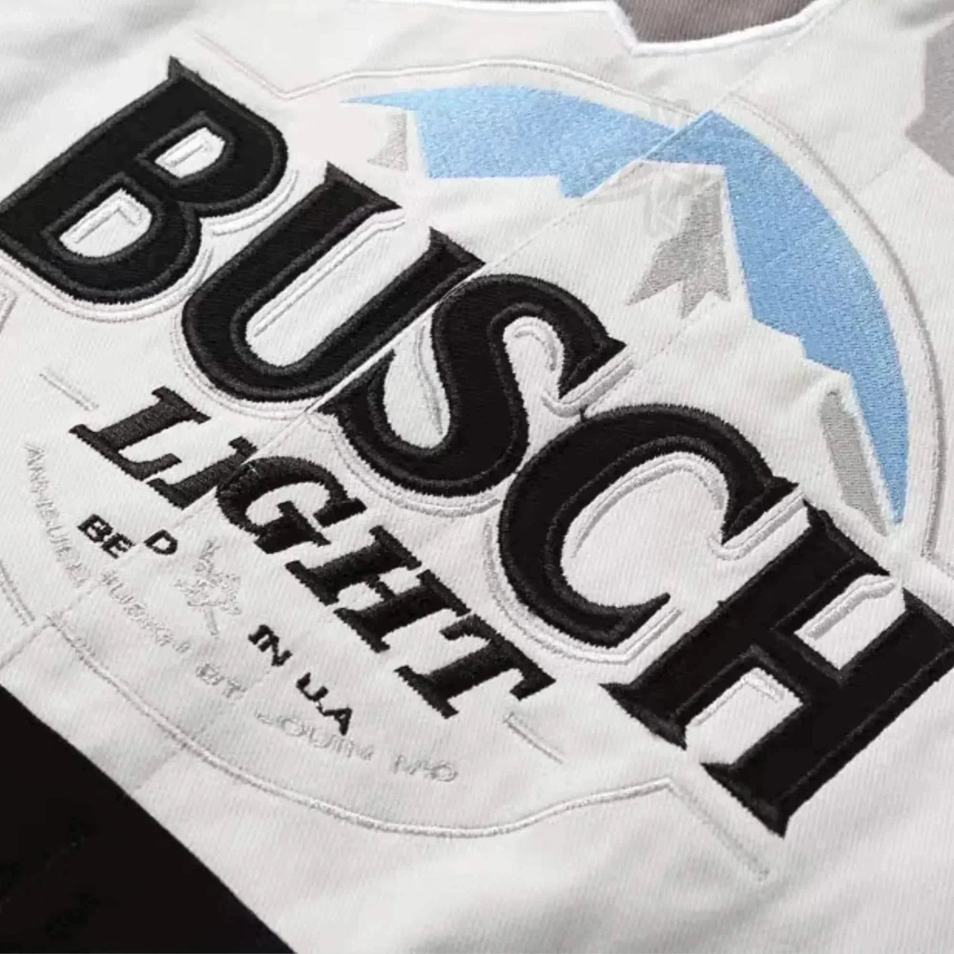 BUSCH LIGHT GREY COAT - F1 Vintage Racewear