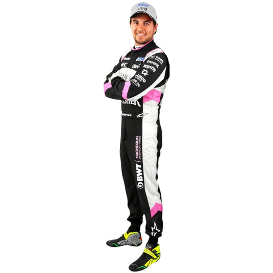 Sergio Perez 2017 Race Suit BWT Alpine F1 Team - F1 Vintage Racewear