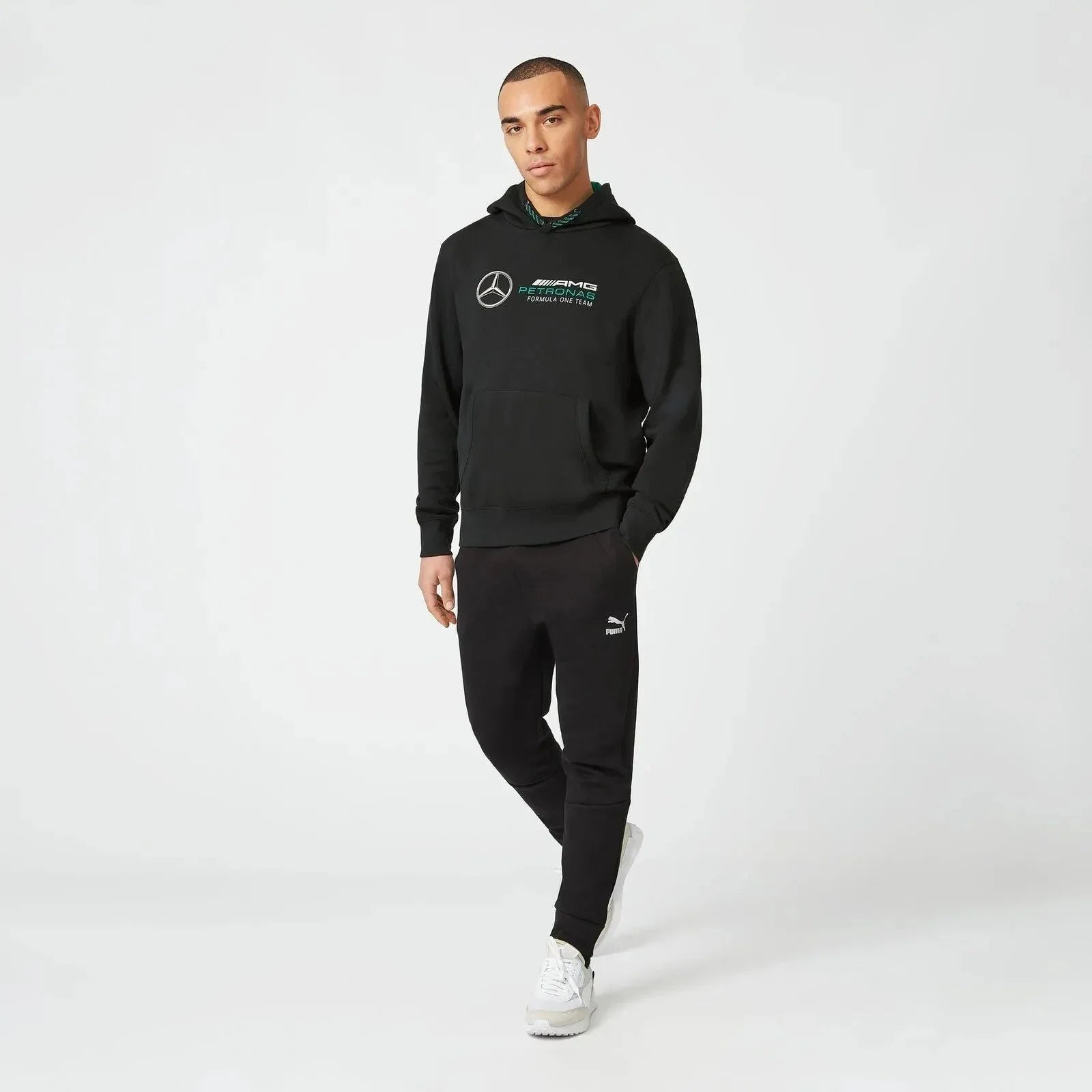 Mercedes-AMG Petronas Logo Hoodie - F1 Vintage Racewear