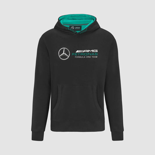 Mercedes-AMG Petronas Logo Hoodie - F1 Vintage Racewear