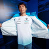 Williams Racing Unisex Team Rain Jacket - Vintage F1 Racewear