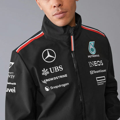Mercedes-AMG F1 2024 Team Softshell Jacket - F1 Vintage Racewear