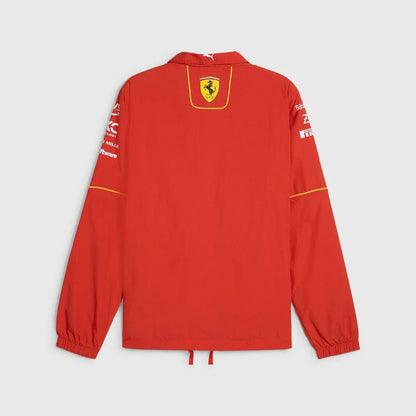 Scuderia Ferrari F1 2024 Team Coach Jacket - F1 Vintage Racewear