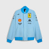 Scuderia Ferrari F1 2024 Miami GP Team Varsity Jacket - F1 Vintage Racewear